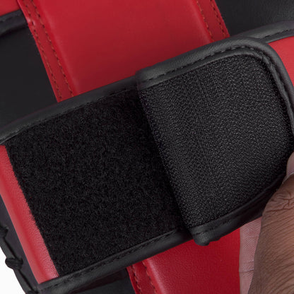 Light Weight Thai Kick Pads Blk/Red