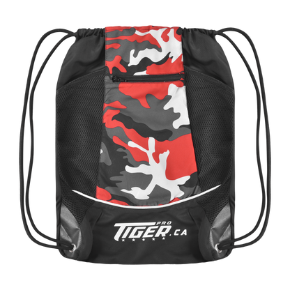Sac à dos décontracté avec cordon de serrage pour activités sportives et de fitness 