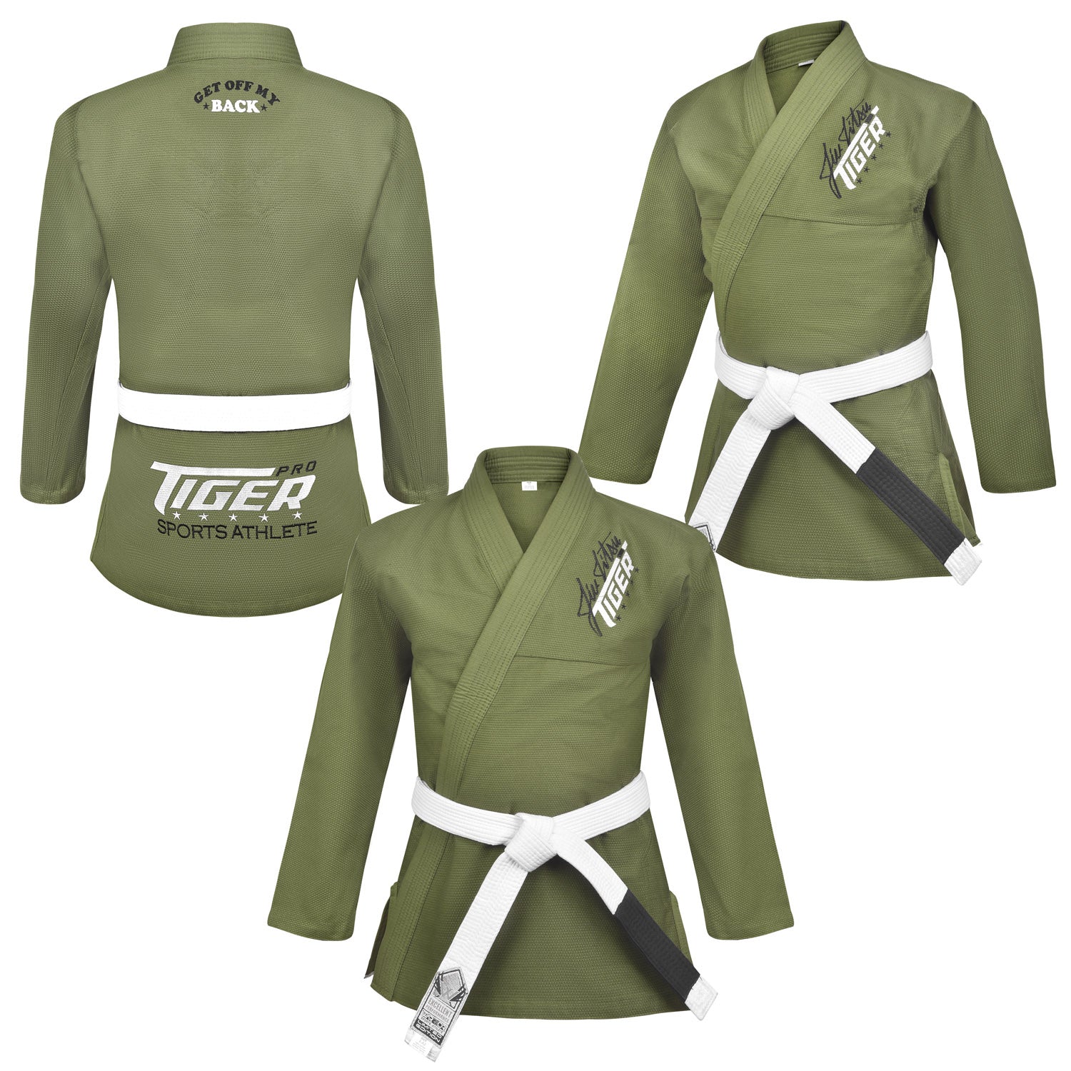 BJJ Kimono Tiger Logo Gi – Tiger Pro Shop