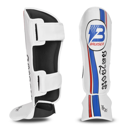 Traditional Thai Sparring Shin guards with Instep