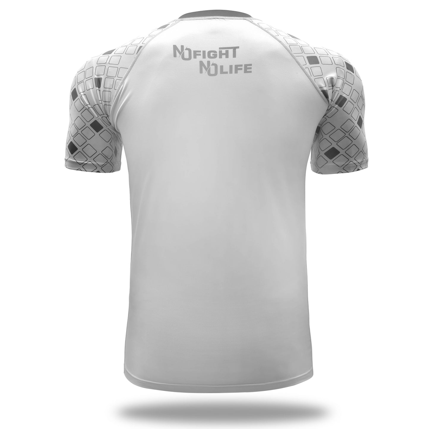 BJJ NO GI Rash guard Grey