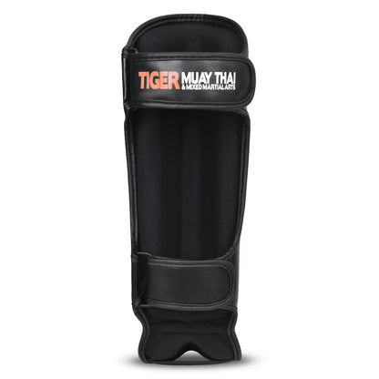 Protège-tibias pour jeunes avec cou-de-pied pour le Muay Thai et le MMA