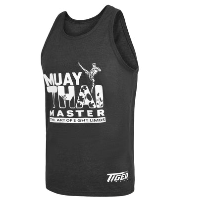 Tiger Pro Muay Thai Tank Top for Men Grey