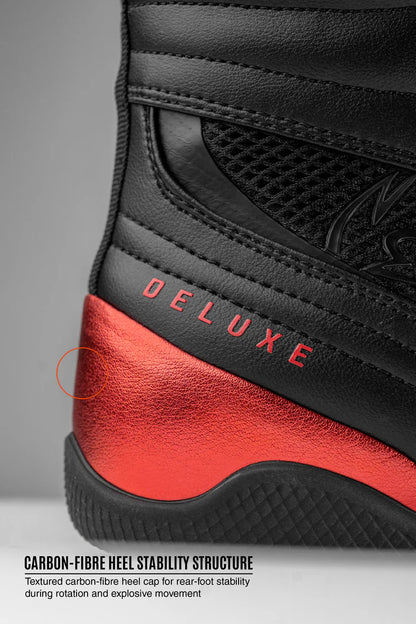 Bottes de boxe Rival RSX-Guerrero Deluxe BK/Rouge