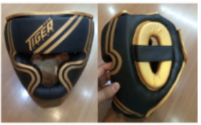 DULL BLACK GOLDEN Head Gear
