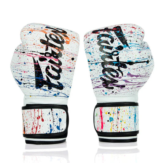 Fairtex Microfiber Gloves - Art collections - White Painter image 1