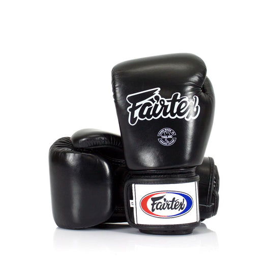 Boxing Gloves in Leather Tight Fit Black image 0
