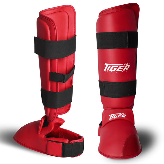 Tiger Pro Shin Guards New - Red, S image