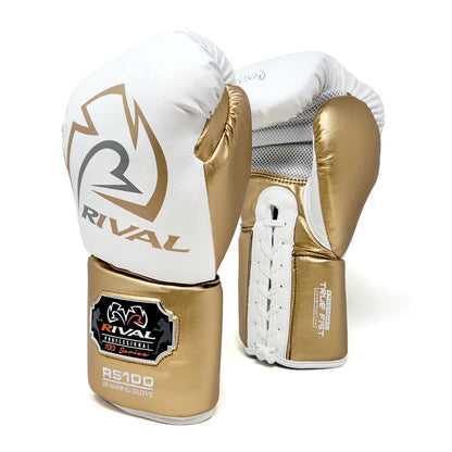 Rival RS100 Professional Sparring Gloves Laceup image 9
