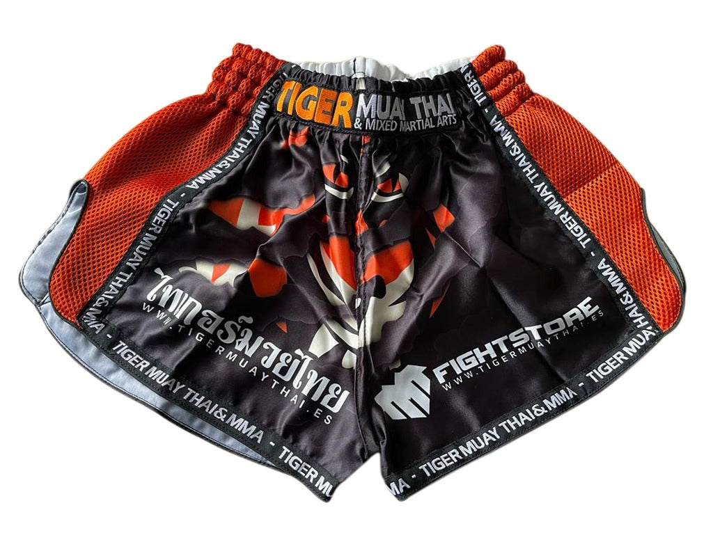 Kids Thai Boxing Shorts - Black, J - S image