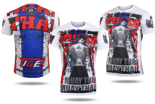 Fighter 3D Graphic Dry Fit T Shirt D image 0