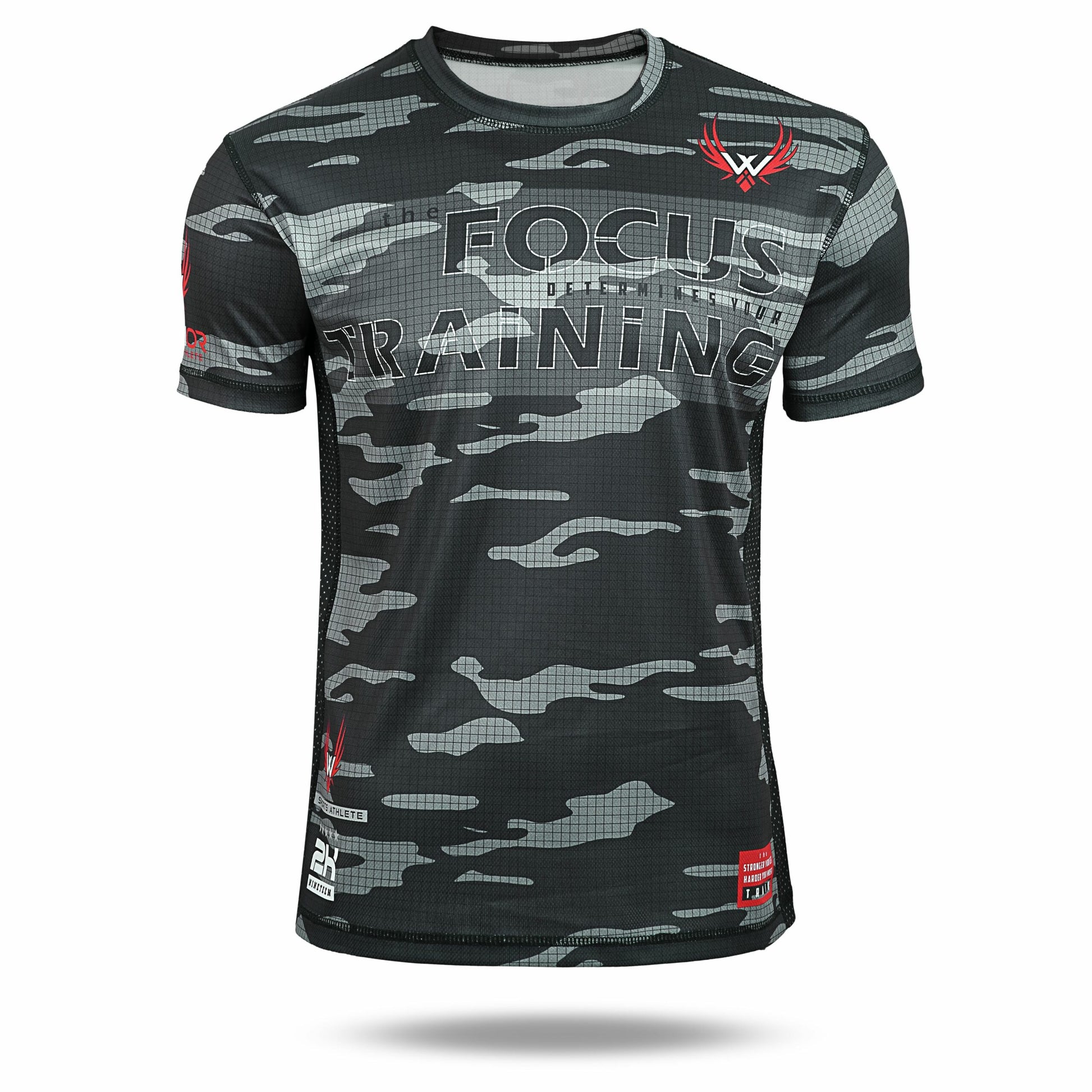 Short Sleeves Sweat-Wicking Gym T-Shirt image 2