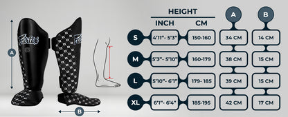 Safety and Super Comfort Muay Thai Shin guard SP5