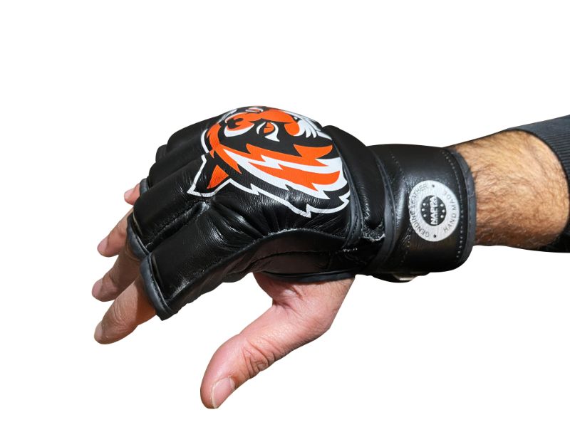 MMA Gloves in Genuine Leather 4 to 5oz image 8