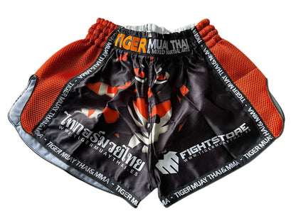 Kids Thai Boxing Shorts - Black, J - L image