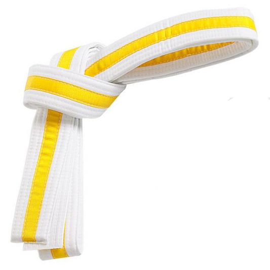 TKD /Karate White Strip Belts image 0