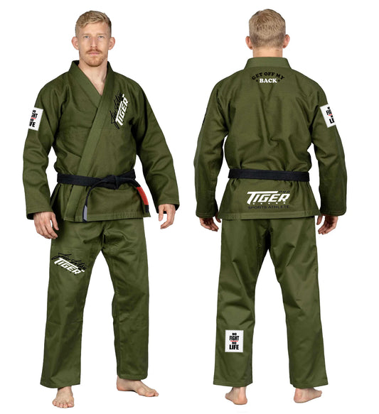 BJJ Kimono Tiger Logo Gi image 0