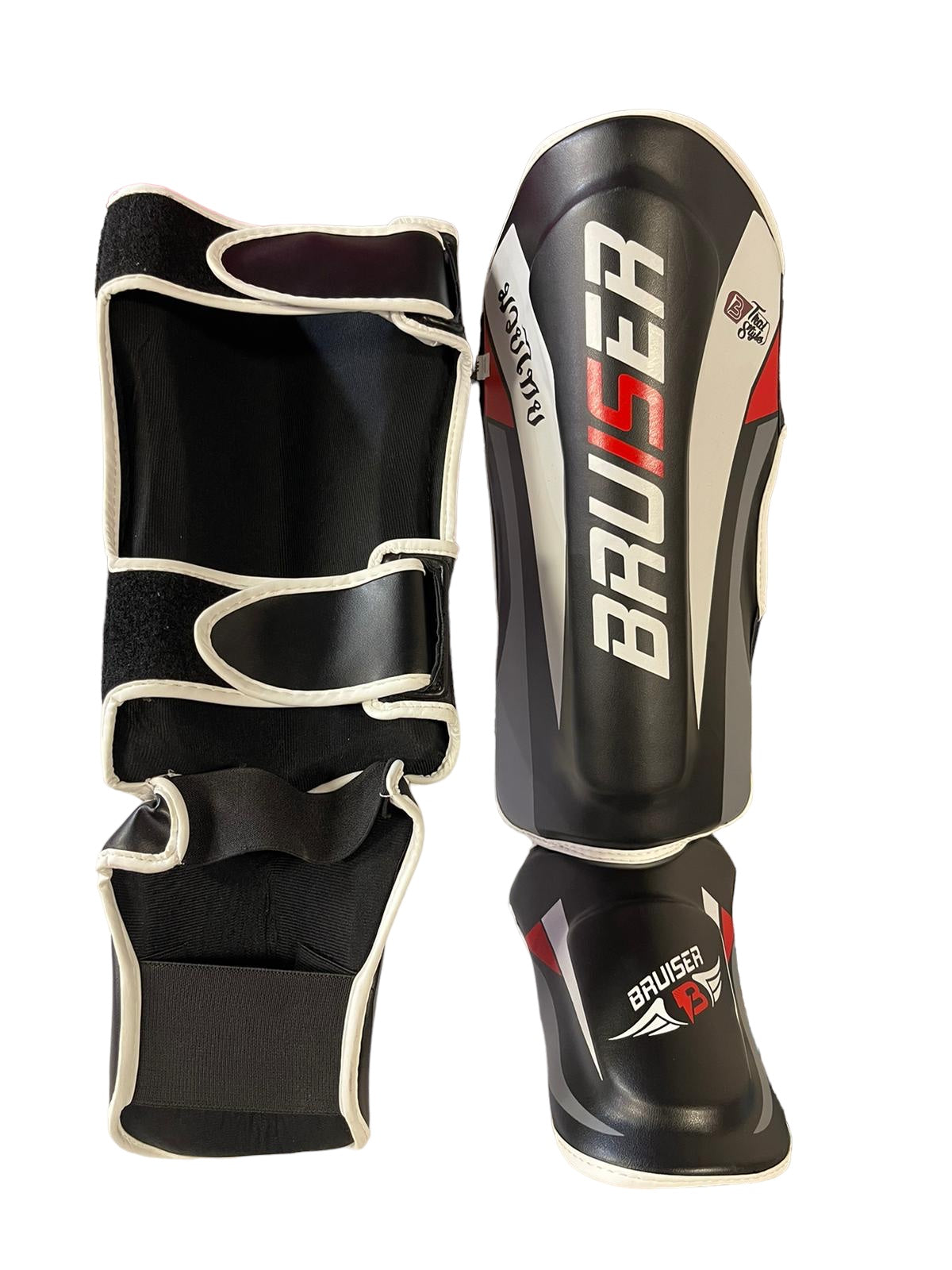 MMA, Kickboxing, Muay Thai Sparring Shin guards with instep image 3