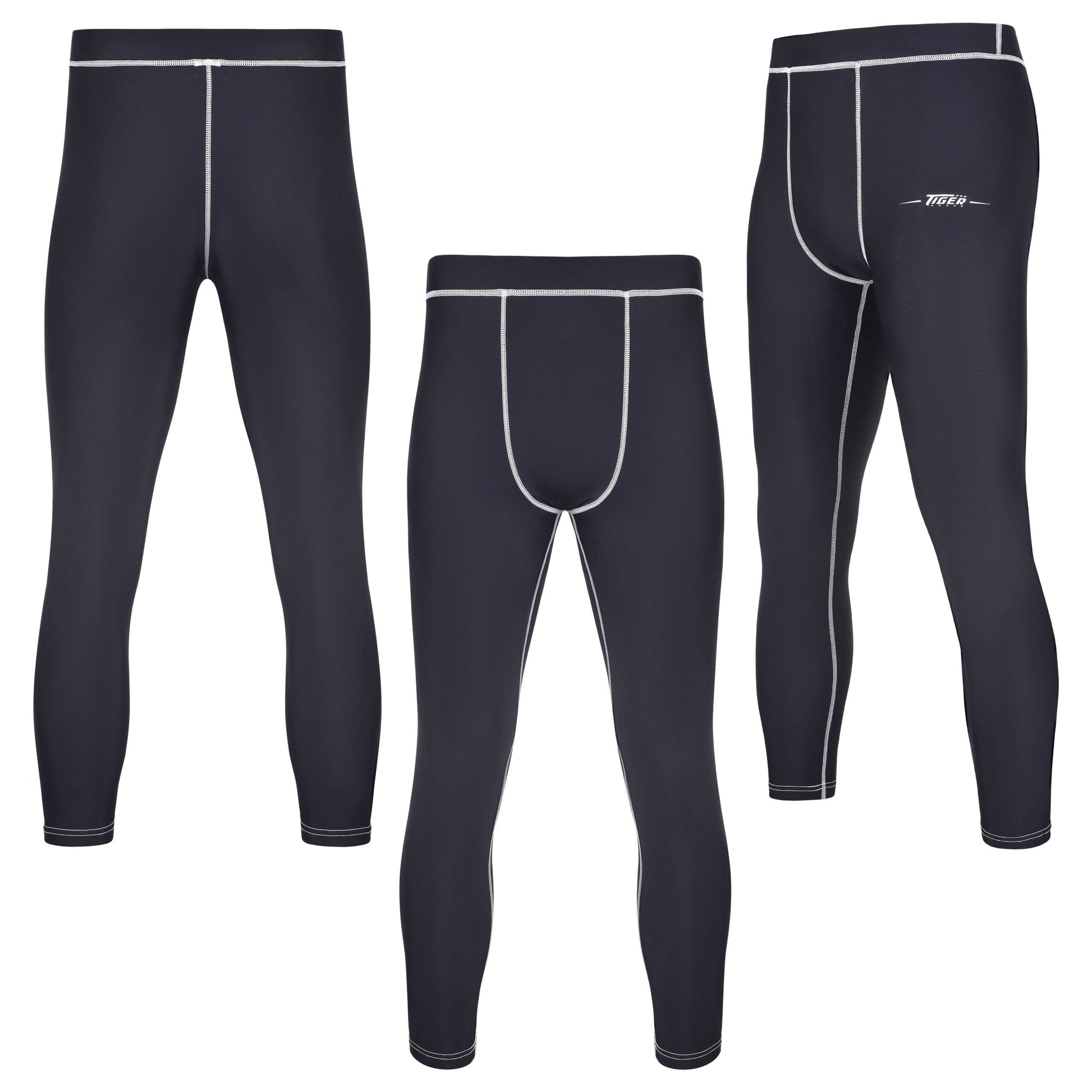 Tiger BJJ Men’s Spats Solid BK image 3