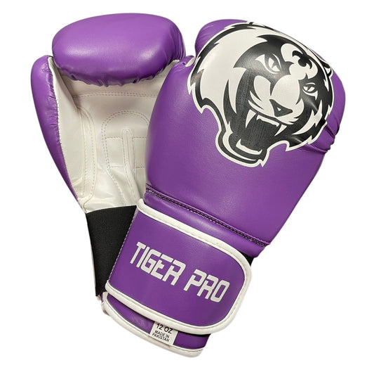 Tiger Workout Boxing Gloves Youth to Teen 8oz image 0
