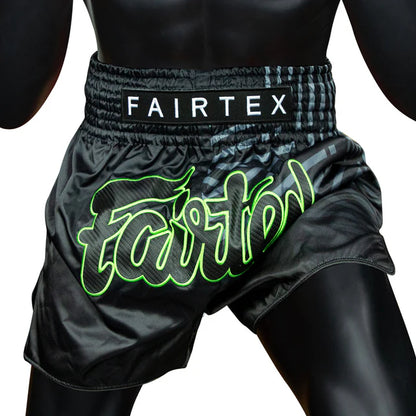 Fairtex Muay Thai Shorts - BS1923 Racer BLK