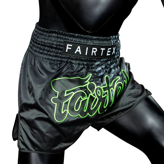 Fairtex Muay Thai Shorts - BS1923 Racer BLK