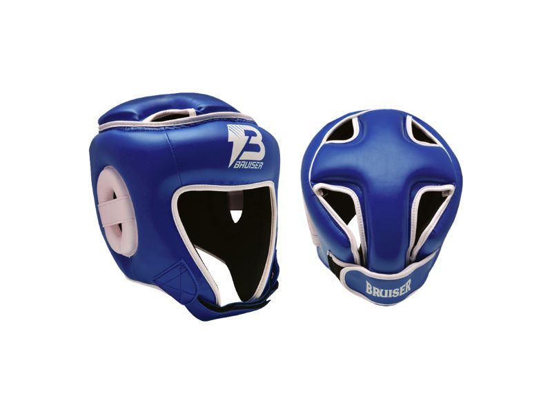 Boxing Head Gear - Blue, M image
