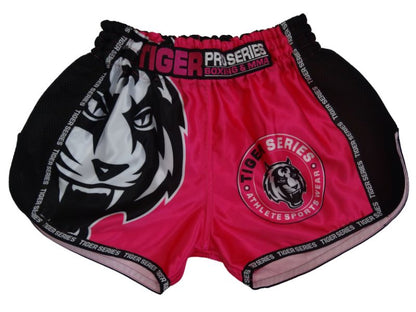 Kids Thai Boxing Shorts - Pink, J - XL image