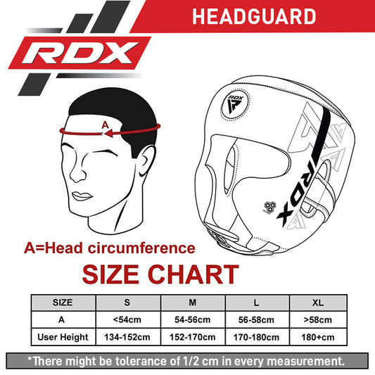 RDX F6 Kara Head Guard Matt Bk image 4