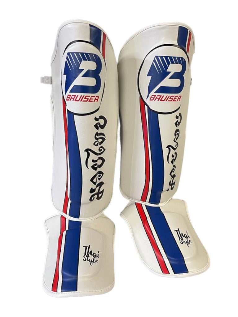 Traditional Thai Sparring Shin guards with Instep image 9