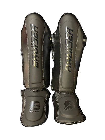 Sparring Muay Thai Shin guards with Instep BLK Series image 5