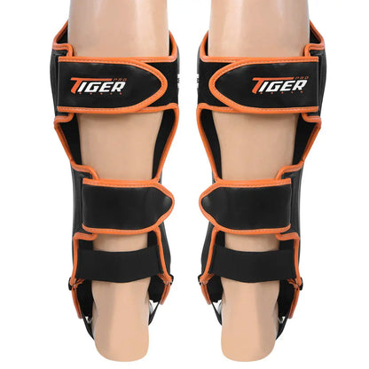 Tiger Muay Thai Sparring Shin guards with Instep for Adults image 3