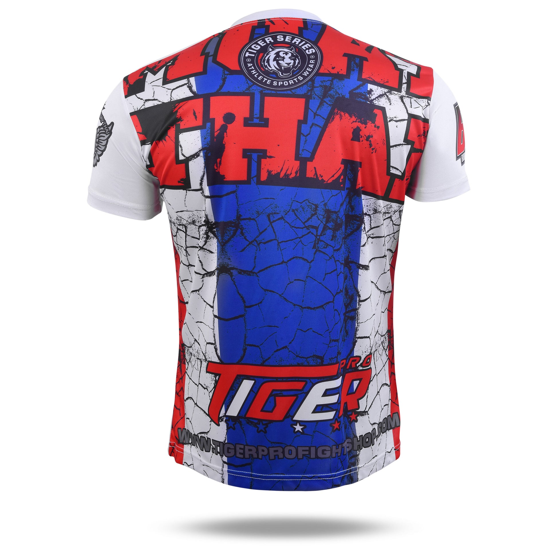 Fighter 3D Graphic Dry Fit T Shirt D image 4