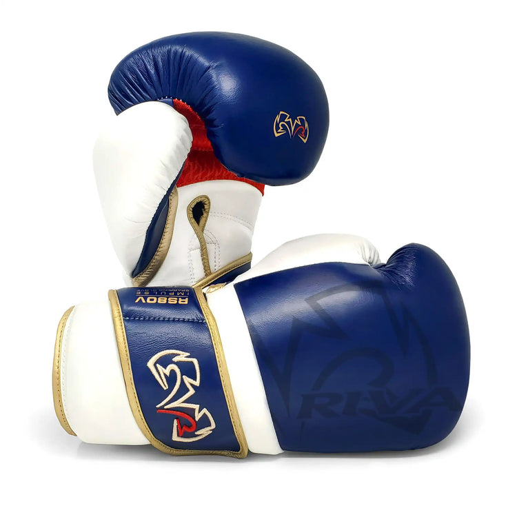 Rival RS80V Impulse Sparring Gloves - Navy, 12oz image