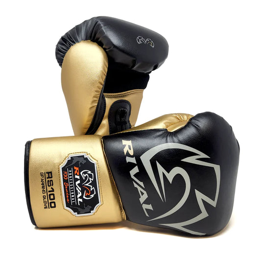 Rival RS100 Professional Sparring Gloves Laceup image 1