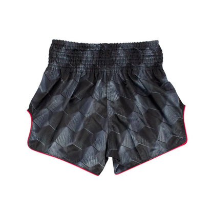 Fairtex Stealth Black Slim Cut Muay Thai Boxing Short image 3