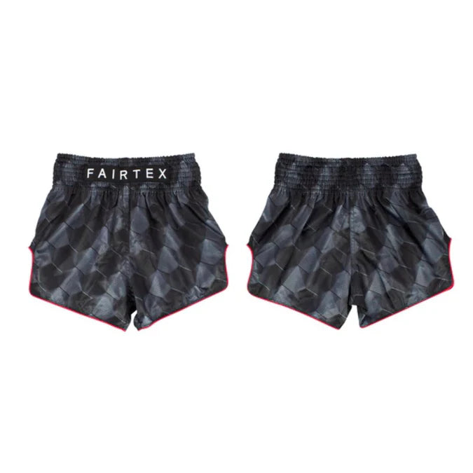 Fairtex Stealth Black Slim Cut Muay Thai Boxing Short image 2