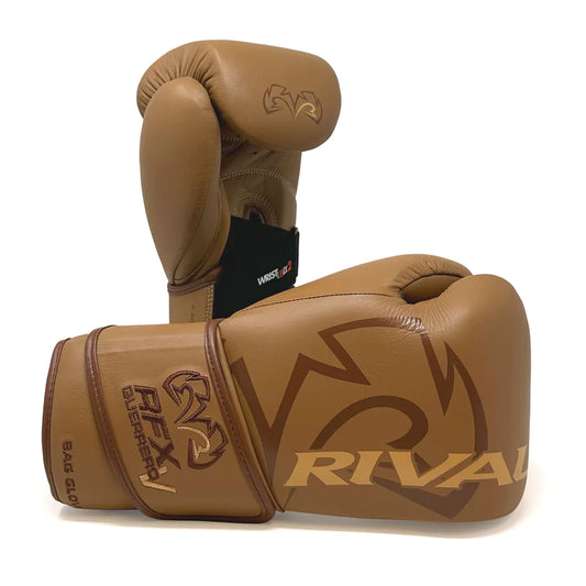 Rival RFX-Guerrero-V Bag Gloves - HDE-F Camel Brown 10OZ image 0