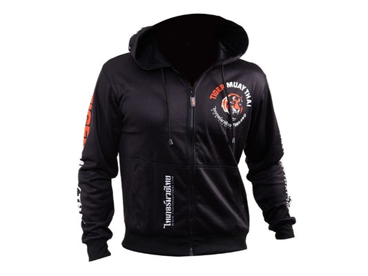 Tiger Zipper Fleece Hoodie image 0