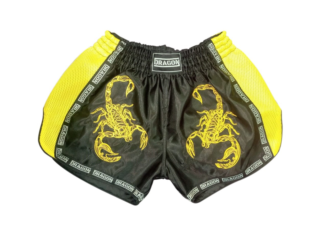 Dragon Muay Thai Shorts buy 2 get 1 free - Yellow, L image