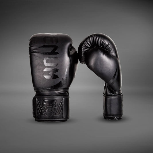 Venum Challenger 2.0 Boxing Gloves - Black/Black 16oz image 0