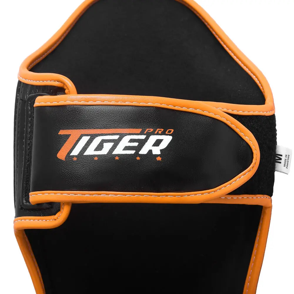 Tiger Muay Thai Sparring Shin guards with Instep for Adults image 7