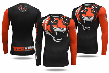 Long Sleeve Skin Fitted MMA No GI Rashguard image 6