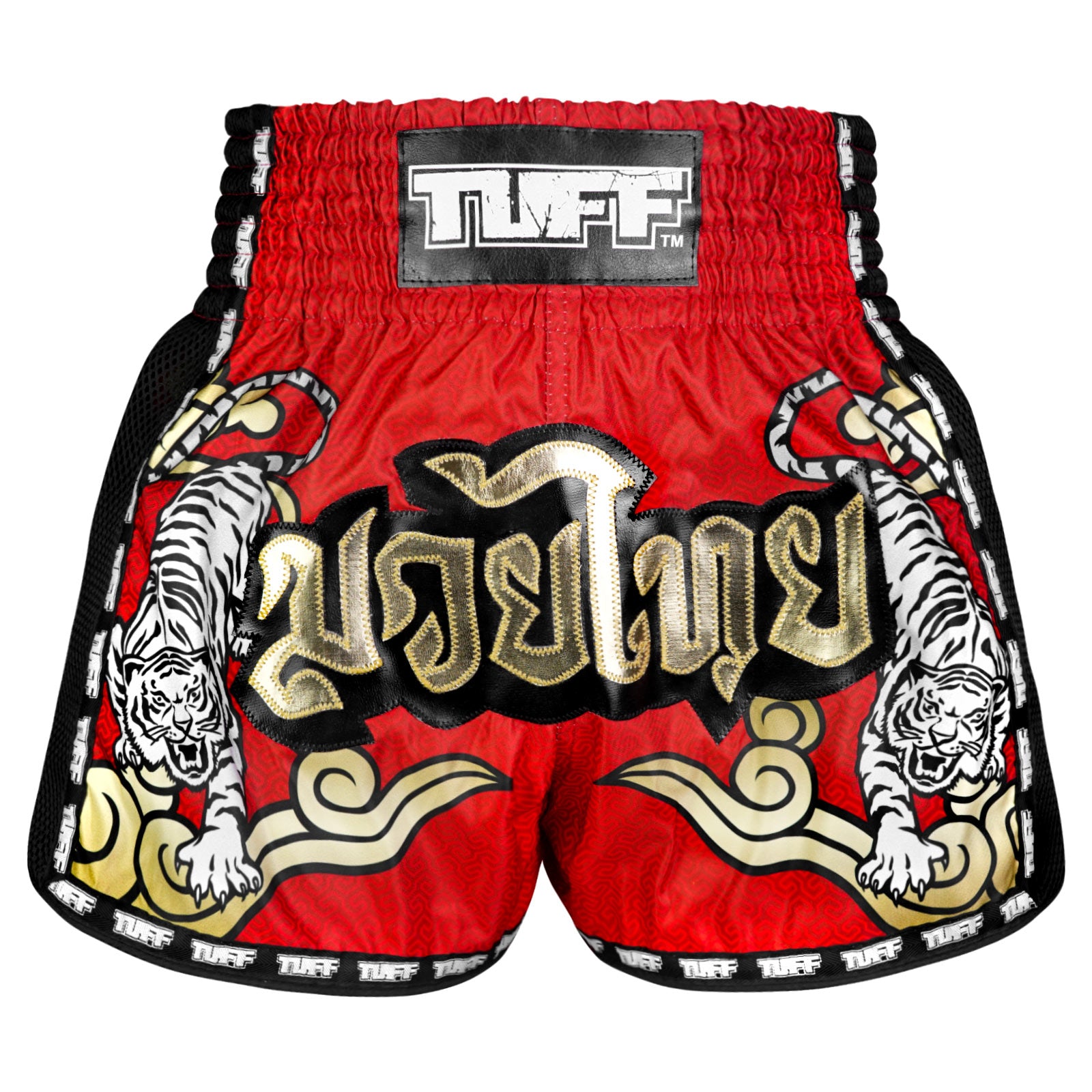 TUFF Sport Thai Boxing Shorts Red image 0