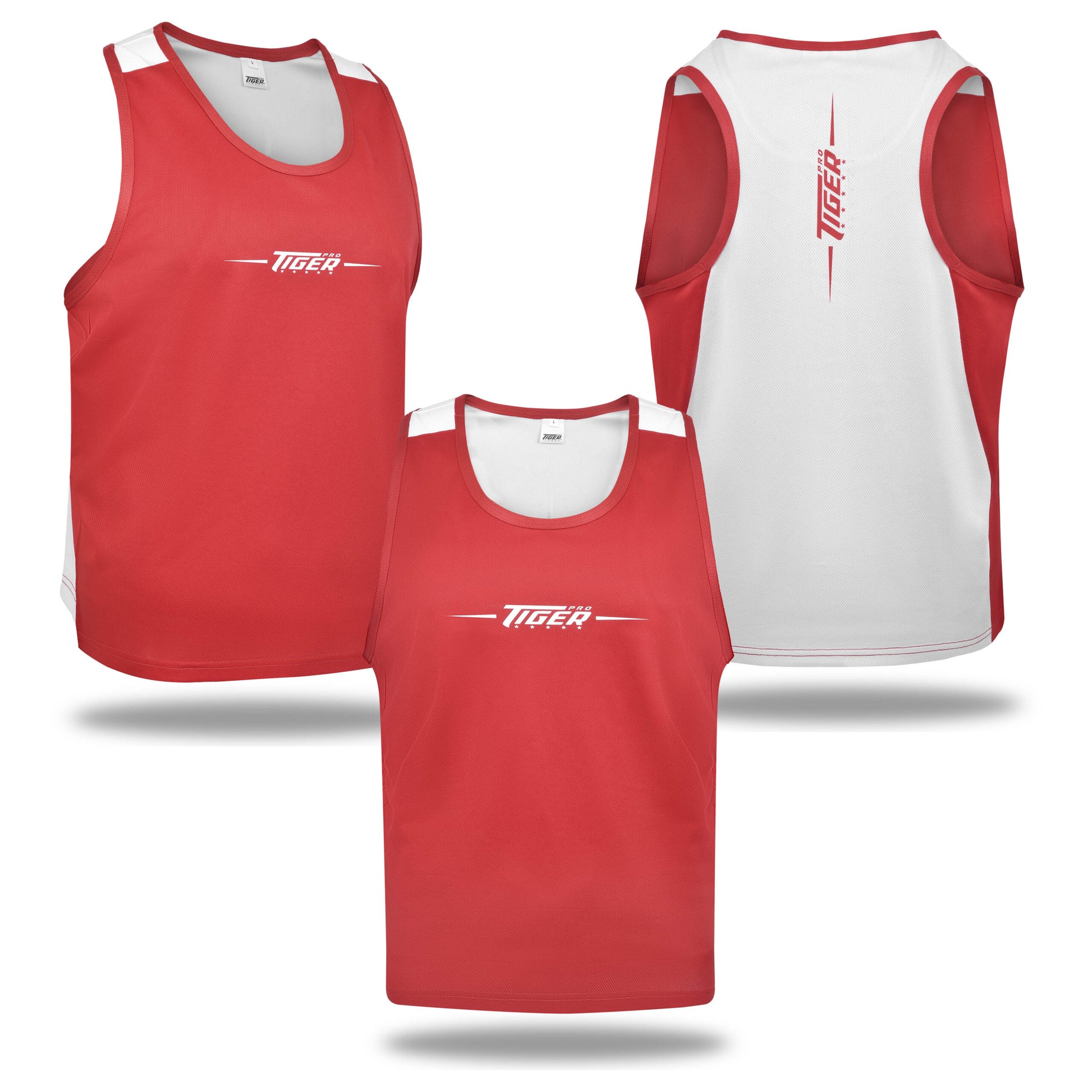 Armature Boxing Set Trunk and Vest Red Corner image 2