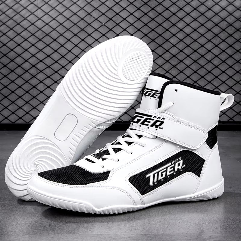 Tiger Pro White Genesis Boxing Boots image 6