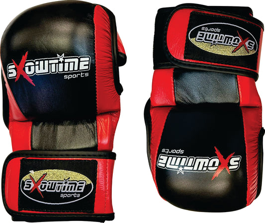 MMA Training and Sparring GLOVES 6oz Genuine Leather image 2