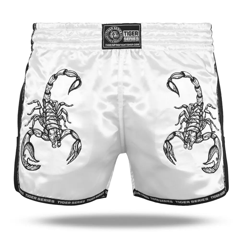 Dragon Muay Thai Shorts buy 2 get 1 free - White, XS image