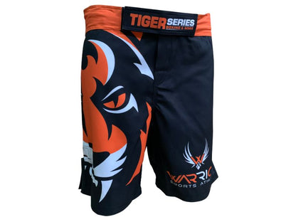 MMA Shorts - Orange/Black, S image