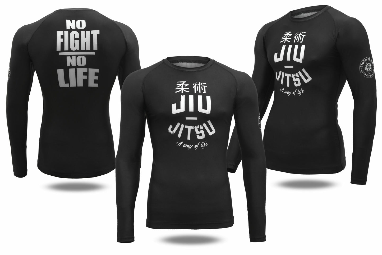 BJJ NO GI Rash guard Long Sleeve image 5